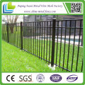 Black Powder Coated Ornamental Iron Picket Fence for America
